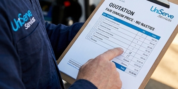 Local Work Van - UniServe Services
